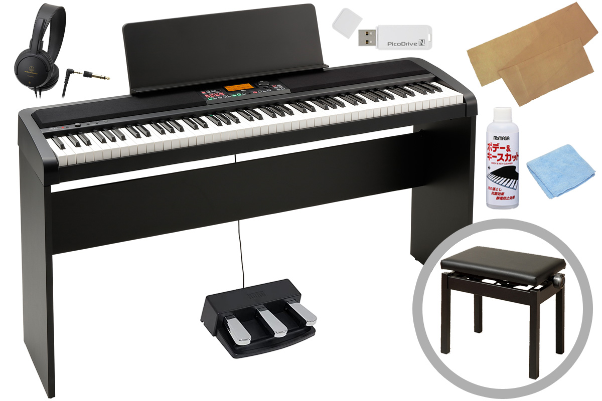 KORG コルグ / XE20【コンプリートセット！】《キーカバー＆お手入れセットプレゼント！》デジタル・アンサンブル・ピアノ | イシバシ楽器