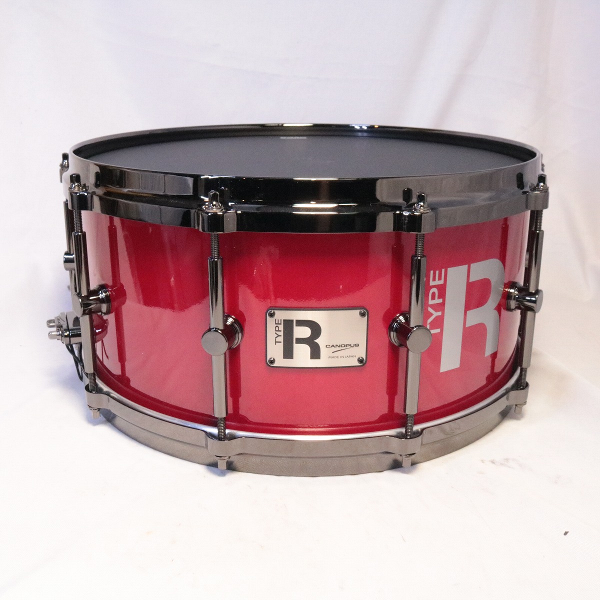 CANOPUS / MTR-1465DH Cherry Metallic 14x6.5 Type-R BULLET