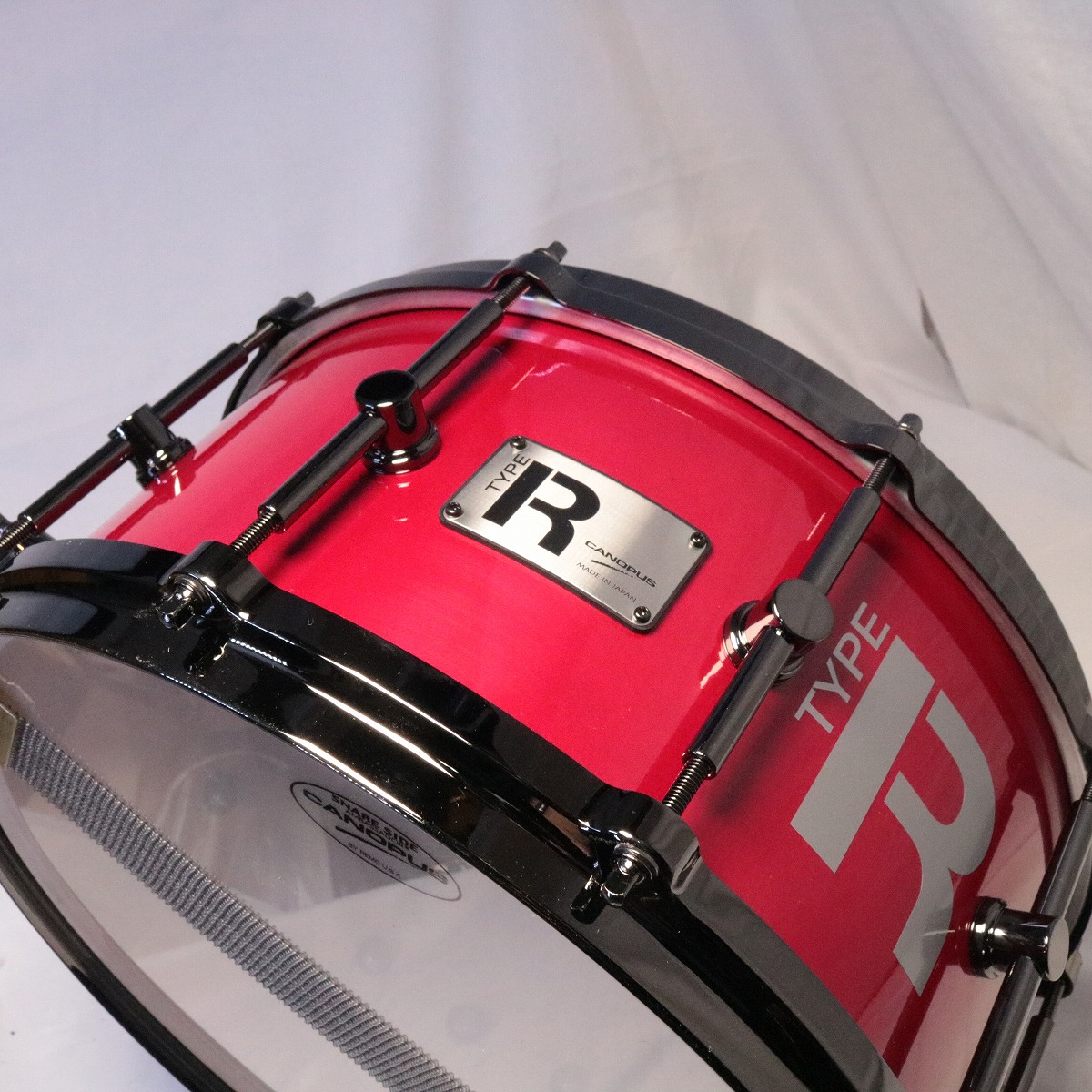 CANOPUS / MTR-1465DH Cherry Metallic 14x6.5 Type-R BULLET