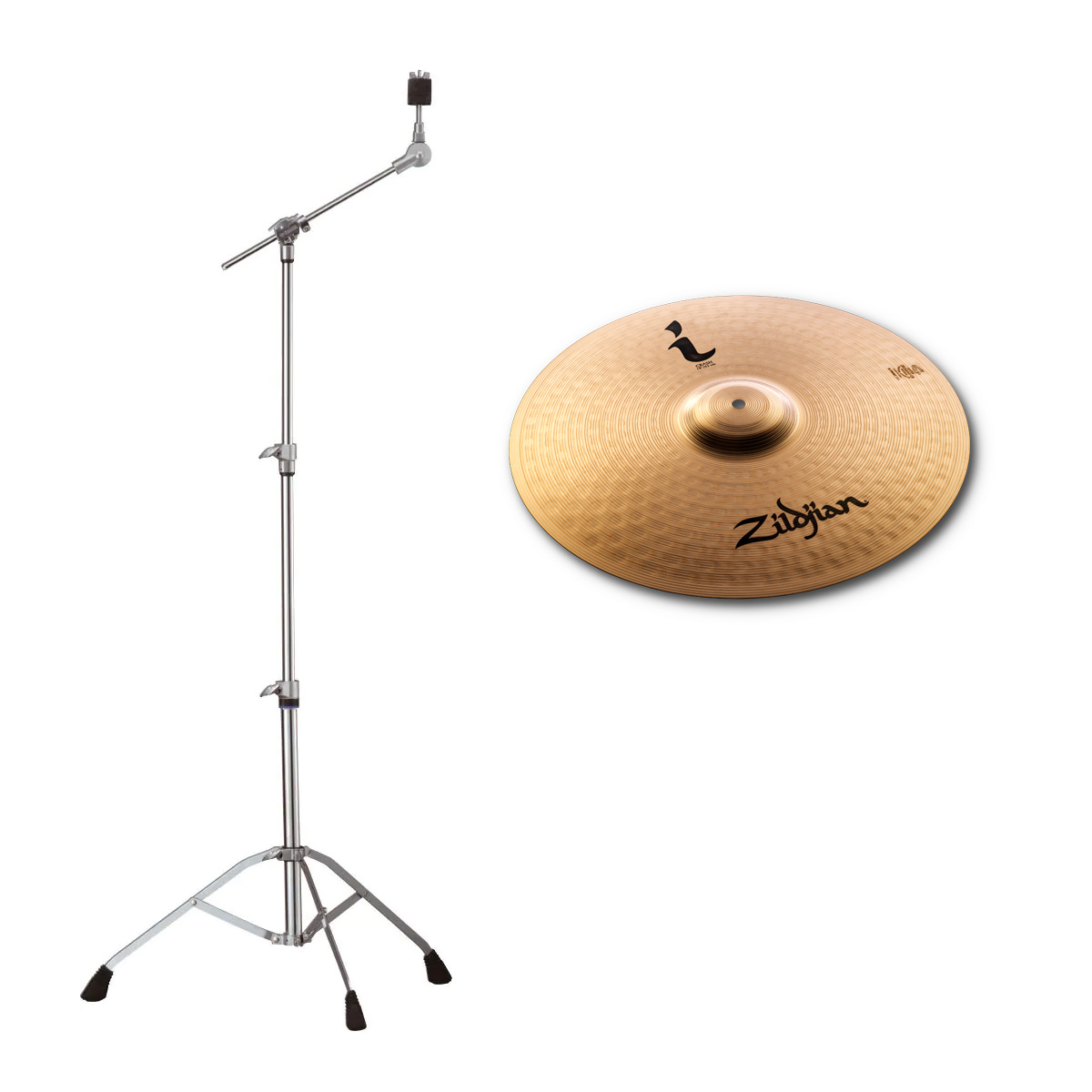 Zildjian / i クラッシュシンバル18インチとヤマハ・シンバルスタンド