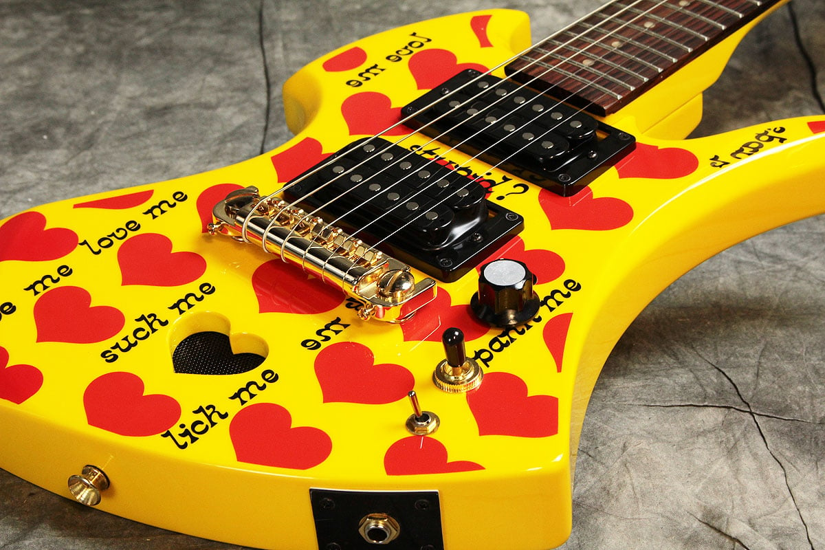 Burny / YH-JR. Heart Yellow (HY)【FERNANDES X JAPAN hide Signature