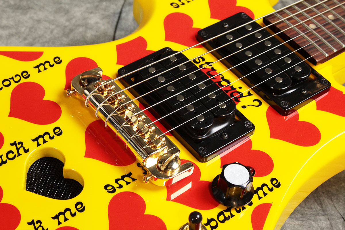 Burny / YH-JR. Heart Yellow (HY)【FERNANDES X JAPAN hide Signature