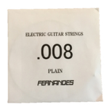 FERNANDES / Electric or Acoustic Plain .008 GS-008 エレキギター弦 バラ弦 【お取寄せ商品】