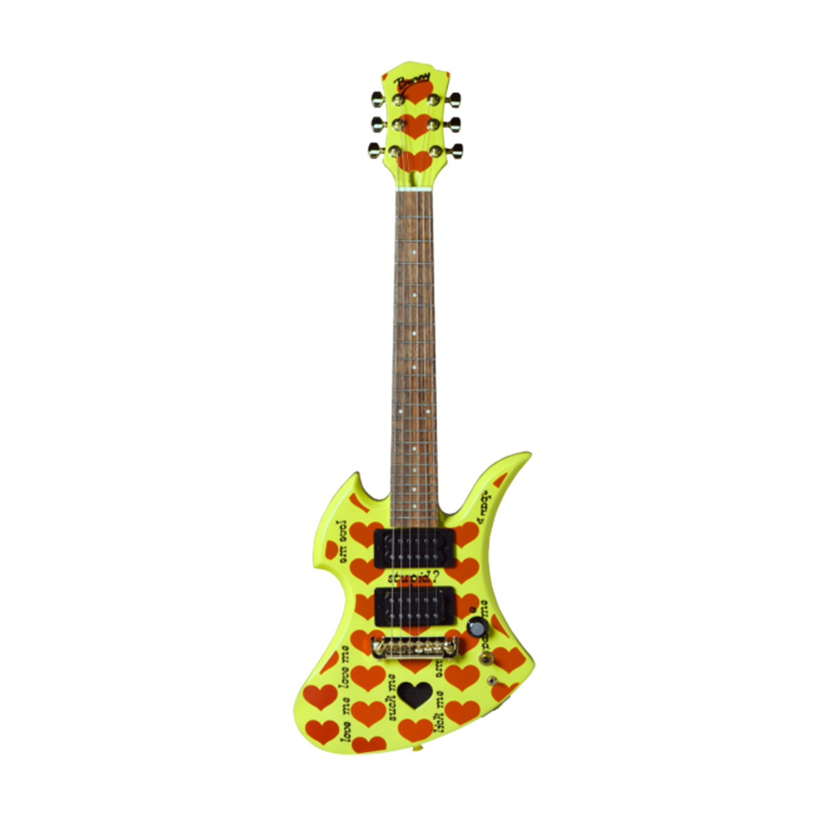 100本限定！ 激レア Burny MG-155 GH Green Heart Yahoo!オークション - Burny MG-155 GH Green Heart (hide