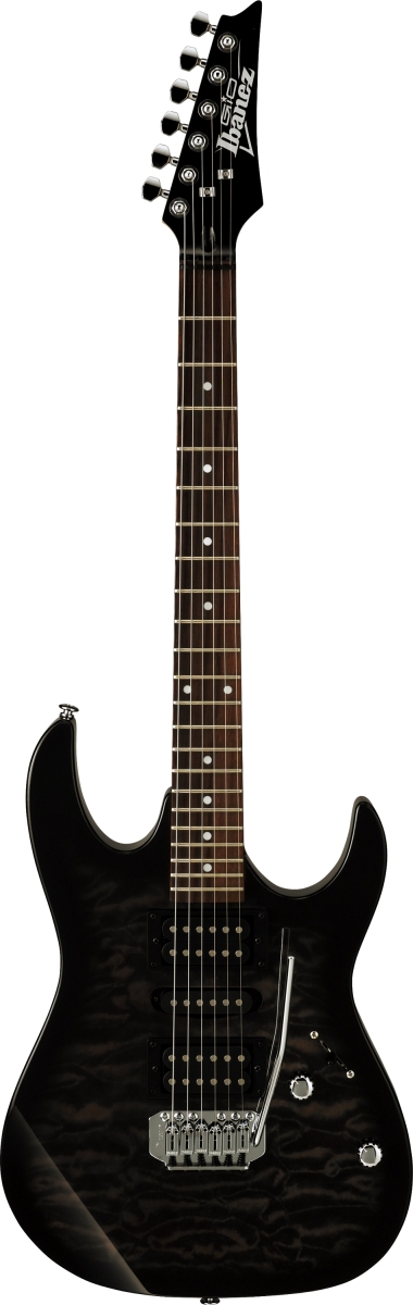 Ibanez / GRX70QA-TKS Transparent Black Sunburst GIO Series