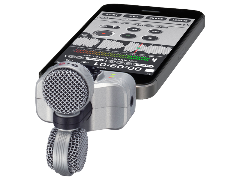 ZOOM ズーム / iQ7 【iPhone iPad iPod touch用ステレオマイク