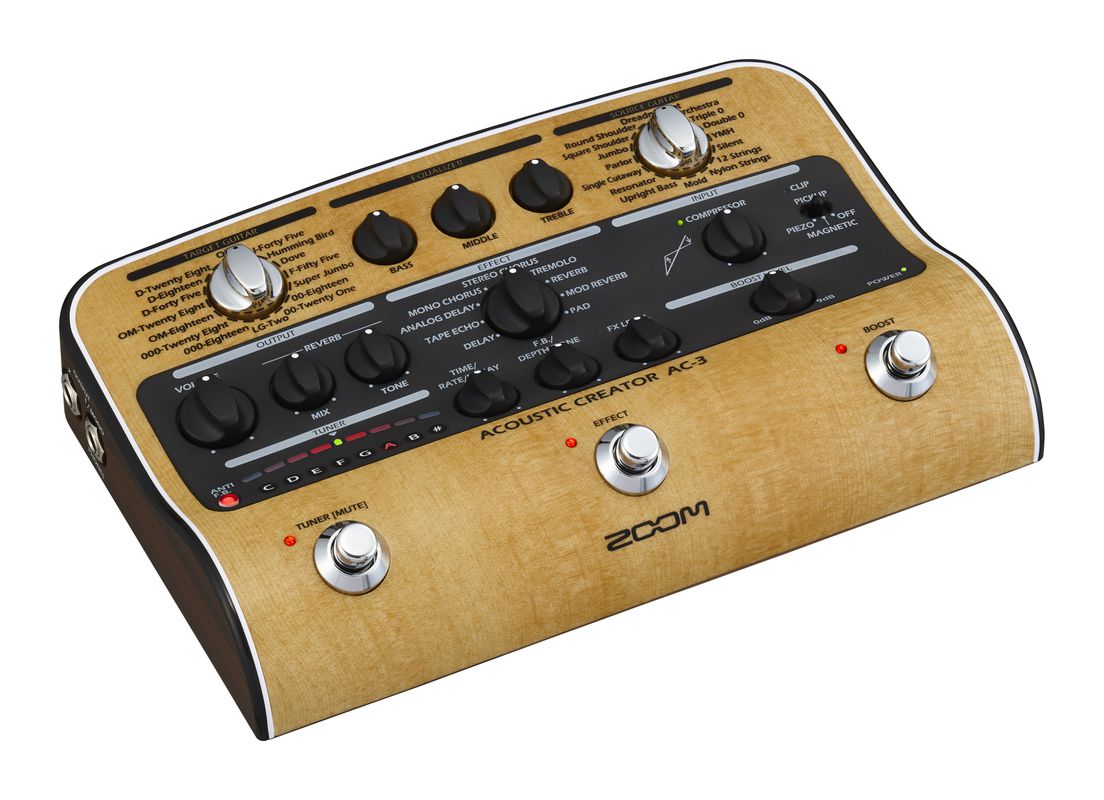 ZOOM / AC-3 Acoustic Creator アコースティックギター用