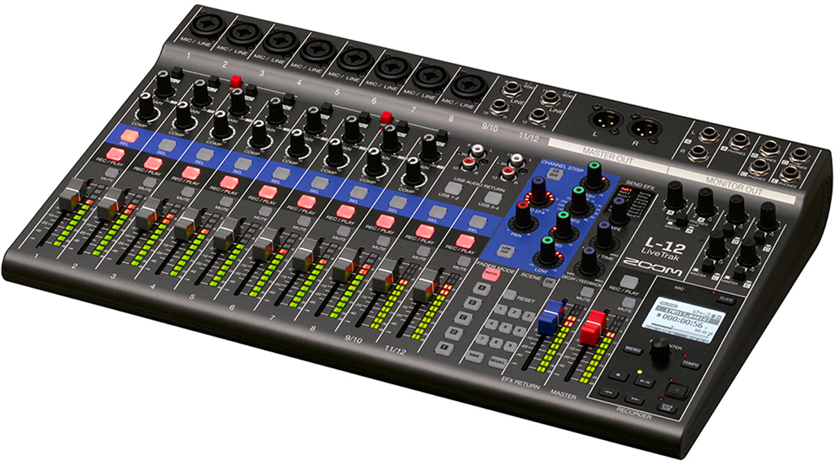 ZOOM ズーム / LiveTrak L-12 デジタルミキサー | イシバシ楽器