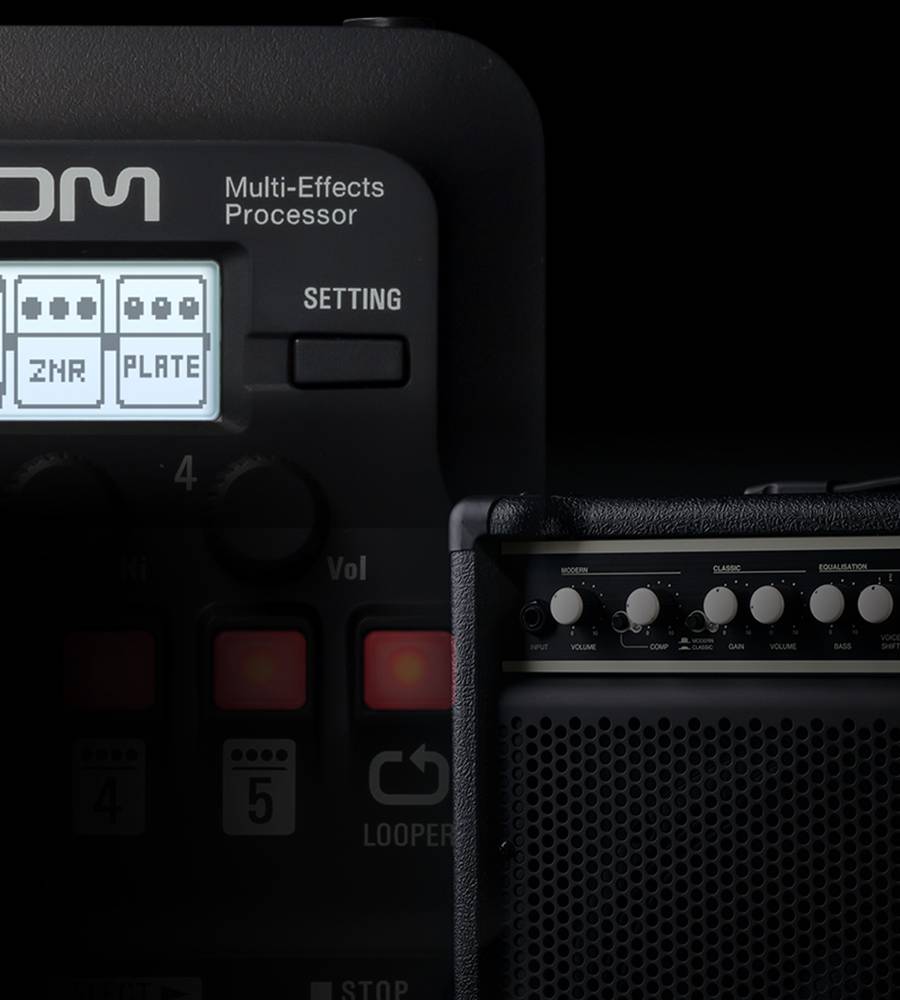 Amazon.co.jp: ZOOM ズーム G1 FOUR ギター用マルチエフェクター