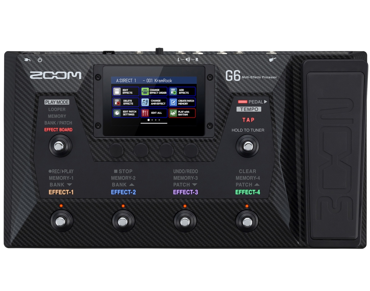 ZOOM / G6 Multi-Effects Processor | イシバシ楽器