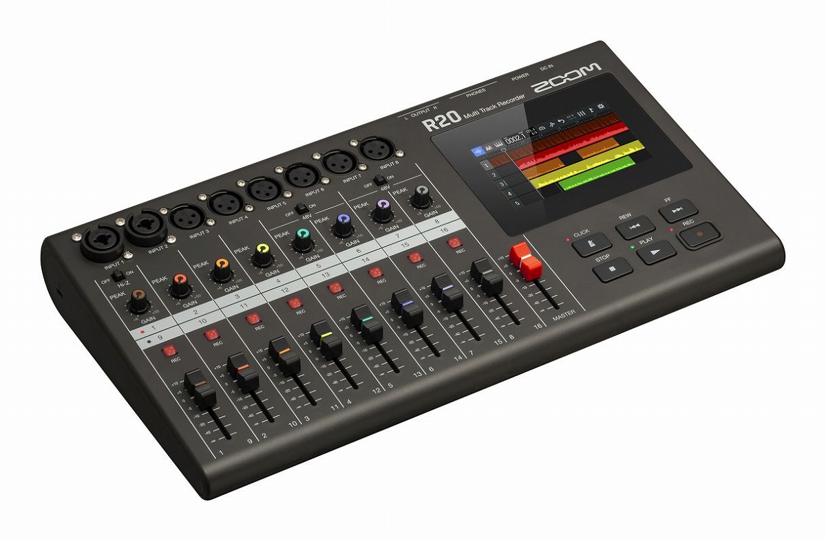 ZOOM ズーム / R20 マルチトラックレコーダー(MTR) | イシバシ楽器