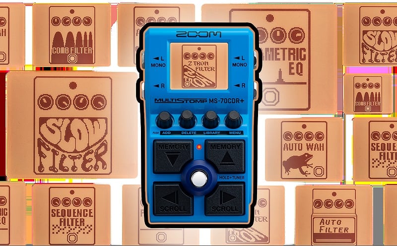 アンプ・エフェクターセール品》ZOOM / MS-70CDR+ MultiStomp