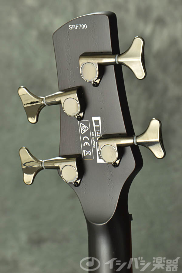 ベースギター IBANEZ SRF700 BBF フレットレス