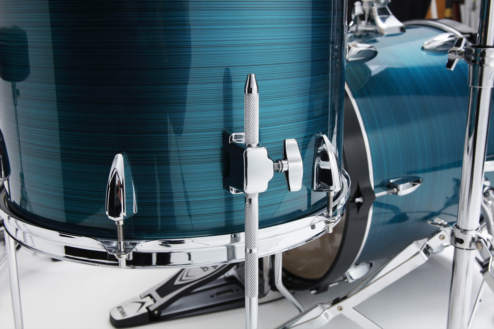 即出荷】 TAMA Imperialstar 18 バスドラムキット シンバル無しセット ヘアライン ブルー IP58H6-HLB