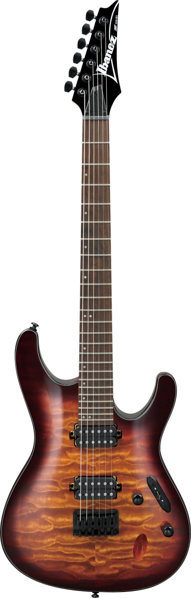 Ibanez S621QM エレキギター キルトメイプル 6弦 ハムバッカー NAMM2018:エレキギター】-Ibanez- キルトメイプルTOP & グロス