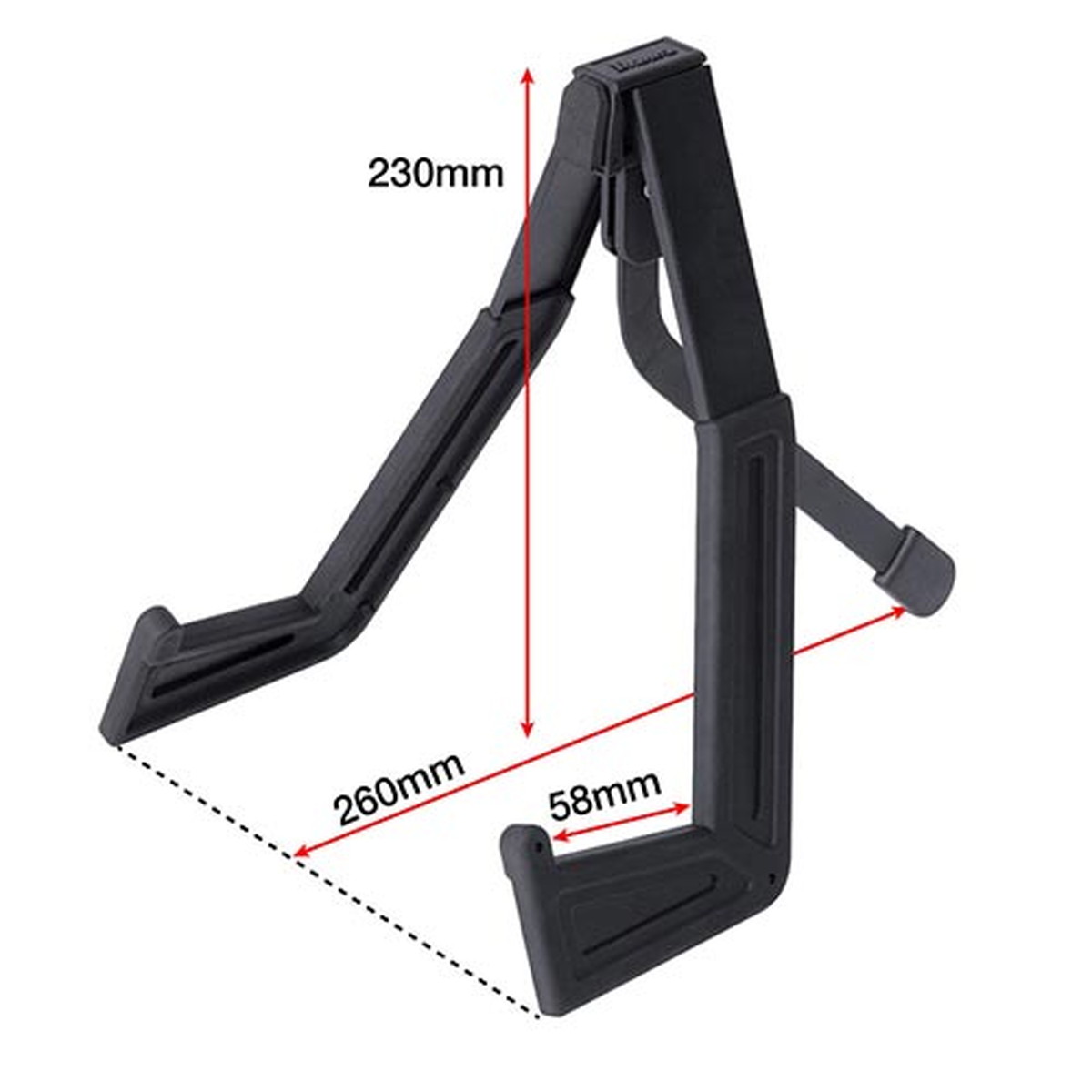 Ibanez / PT32-BBK Biker Black Pocket Titan Guitar Stand