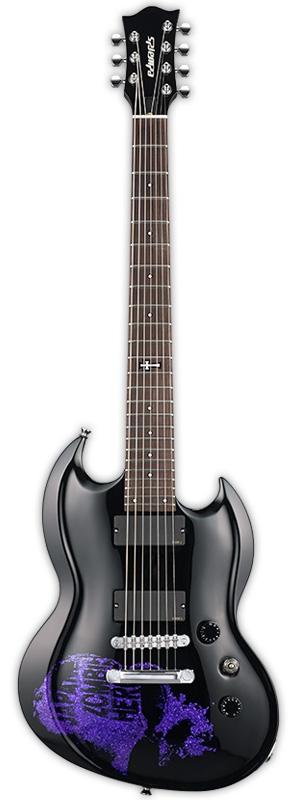ギター EDWARDS E-KV-7st EDWARDS E-KV-7st DIR EN GRAY Signature Model Electric Guitar