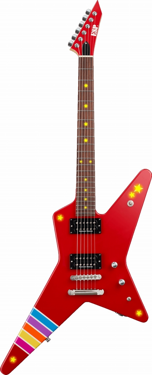 ESP / RANDOM STAR Kasumi III -LED- バンドリ Collaboration Poppin Party Series 戸山香澄モデル《受注生産/納期目安6カ月から》
