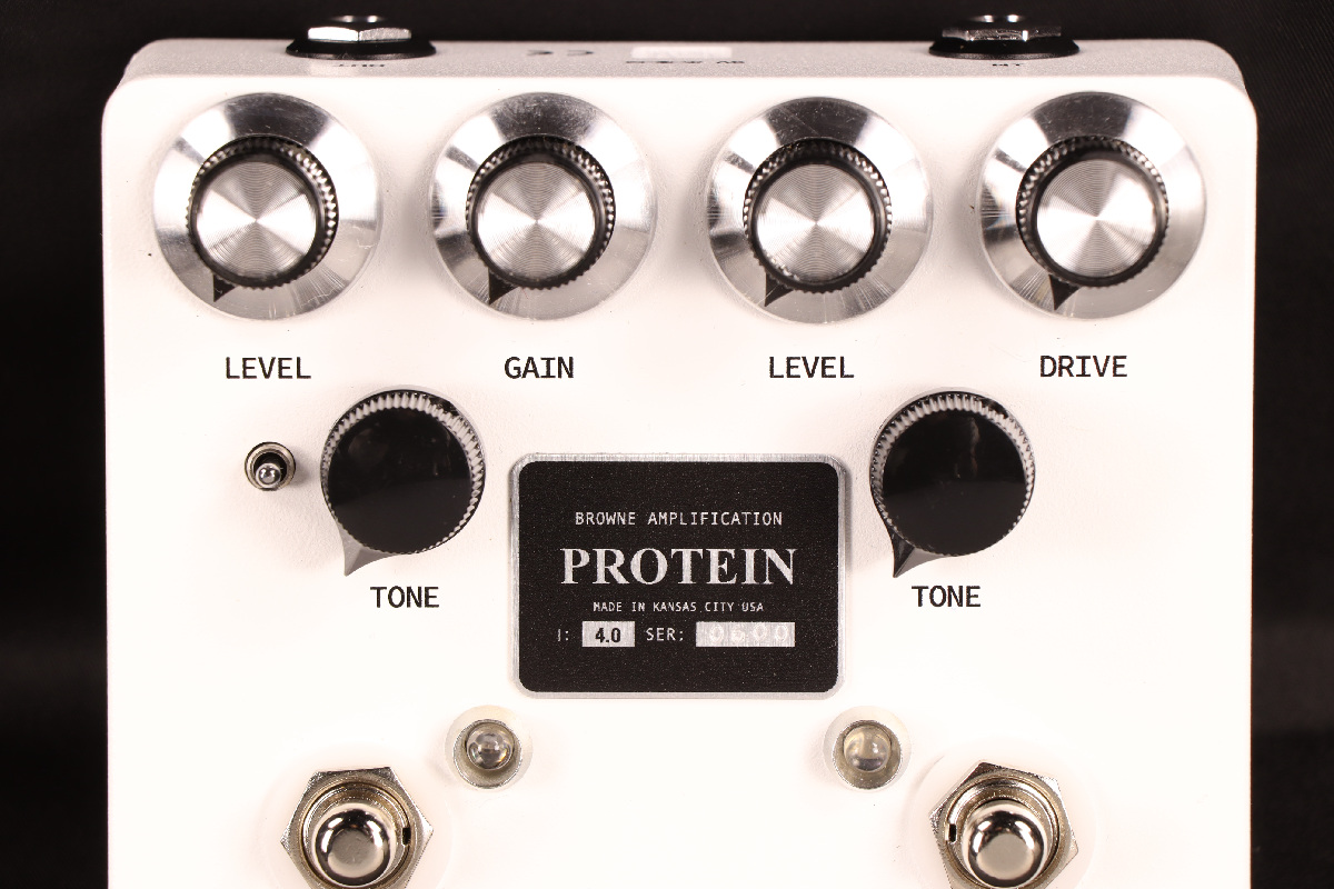 Browne Amplification PROTEIN V.3 新品・未使用 Browne Amplification PROTEIN DUAL OVERDRIVE V3 Black