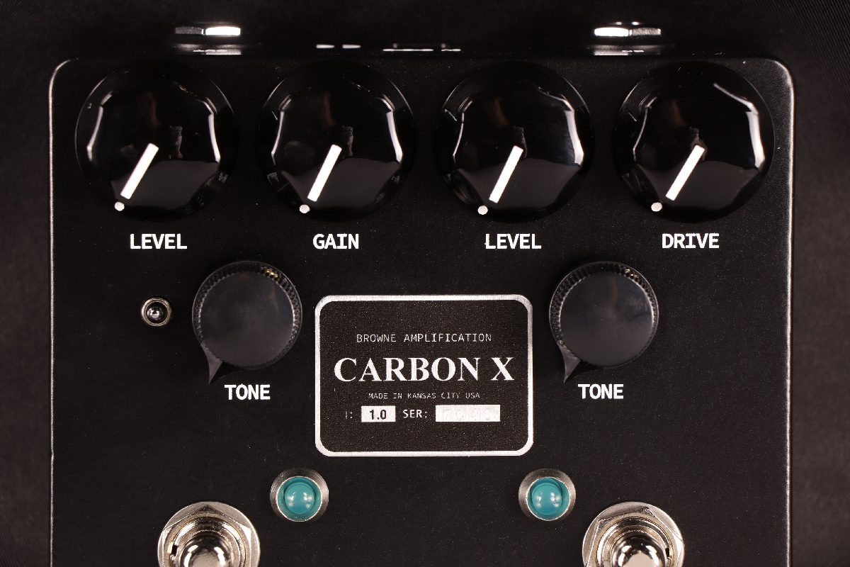 BROWNE AMPLIFICATION / Carbon X デュアルオ ーバードライブ