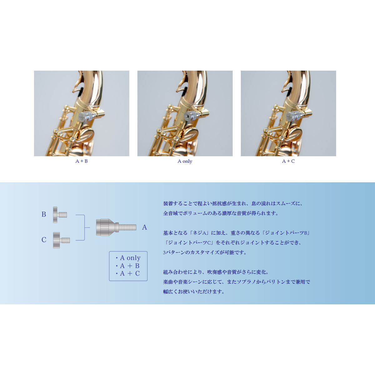 Yanagisawa / YANYBOOSTAR ヤニーブースター ヤナギサワ・セルマー 用 GP ゴールドプレート スクリューセット | イシバシ楽器
