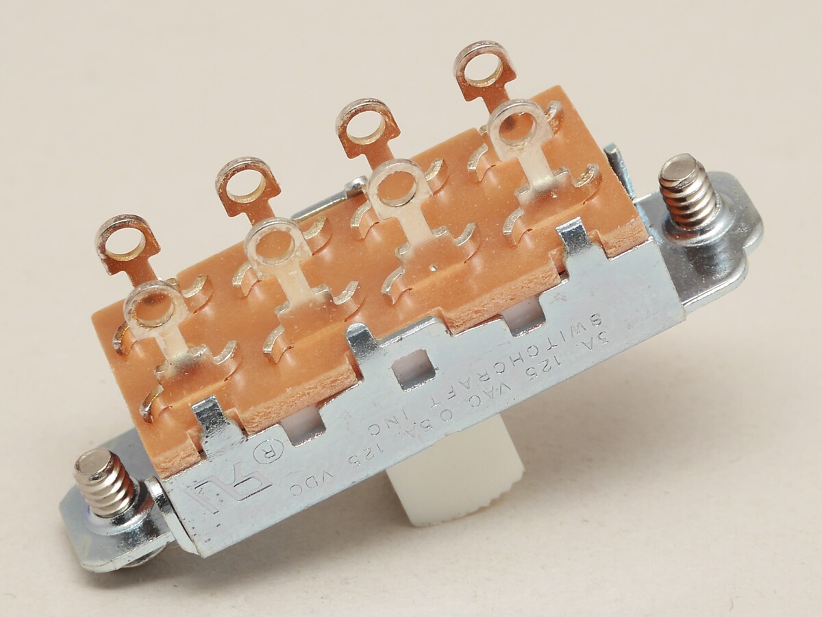 メイルオーダー SCUD Switchcraft SWC-SON-OFF-ONW スライドスイッチ ホワイト qdtek.vn