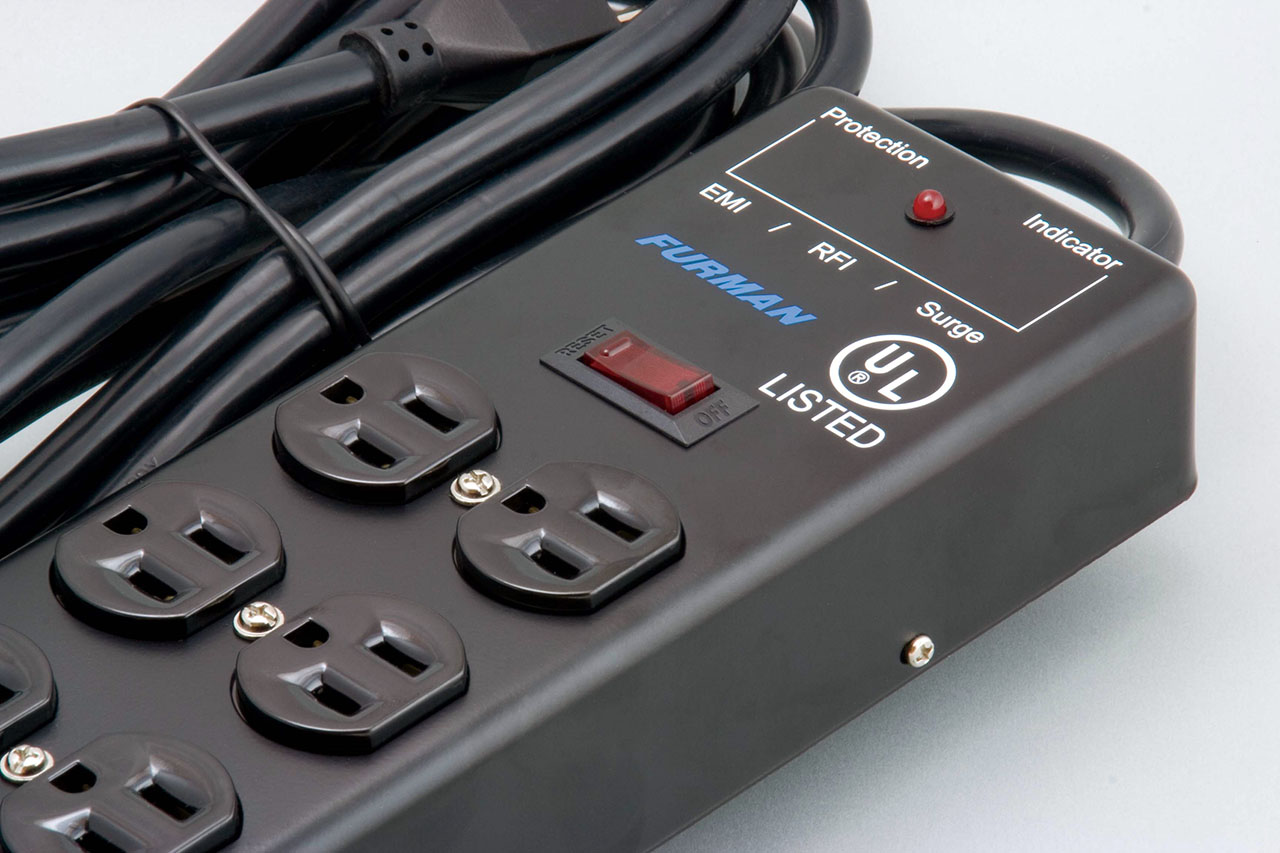 電源タップ FURMAN SS-6B スタジオ、ホームユース FURMAN SS-6B 電源タップ(6アウト電源タップ) | web総合楽器店