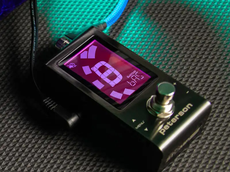 Peterson StroboStomp Mini ストロボチューナー Peterson Strobo Stomp mini ストロボ ペダルチューナー