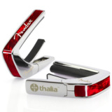 Thalia Capos / Fender License Model  Red Angel Wing w/White Spaghetti Logo Chrome