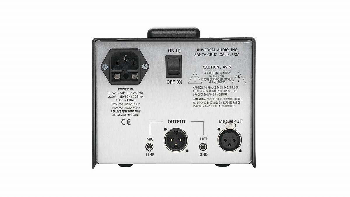 美品 UNIVERSAL AUDIO SOLO 610 マイクプリアンプ DI UNIVERSAL AUDIO SOLO/610 Classic Tube Preamplifier and DI
