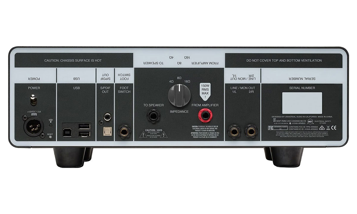 OX レコーディング機器 ホワイト/ブラウン アンプ・エフェクターセール品》Universal Audio / OX Amp Top