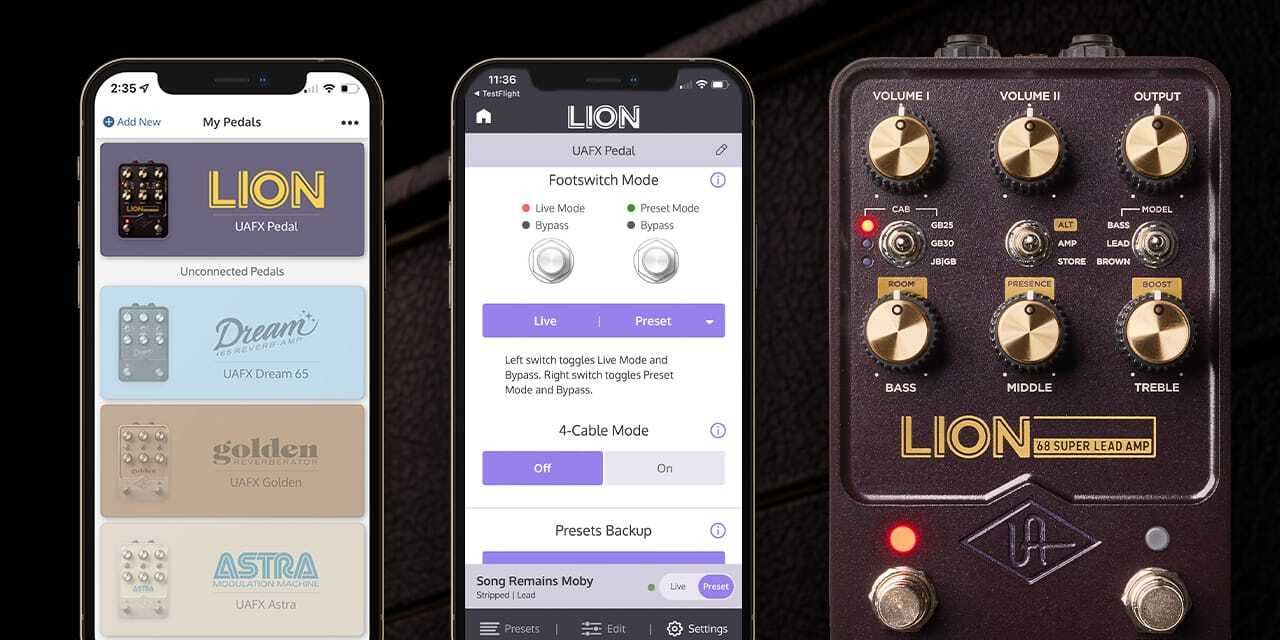 アンプ・エフェクターセール品》Universal Audio / UAFX Lion