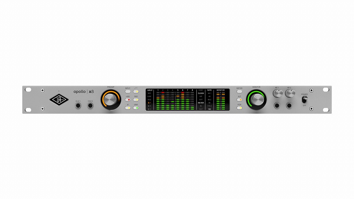 DTM・DAW Universal Audio Apollo x8p 製品登録するとプラグインもらえる 2025/09/30迄] UNIVERSAL