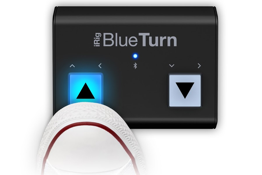 iRig BlueTurn（譜めくりペダル） 現代ギター | 【New】iRig Blue Turn 譜めくりペダル