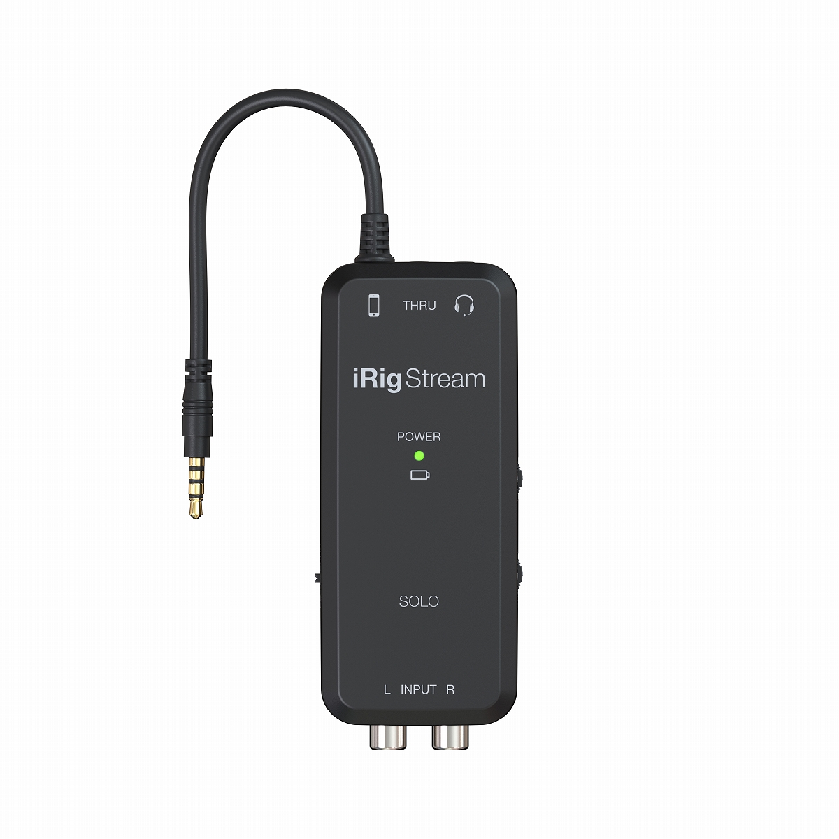 IK Multimedia iRig Stream Solo 3イン/2アウト ストリーミング用オーディオインターフェイス イシバシ楽器