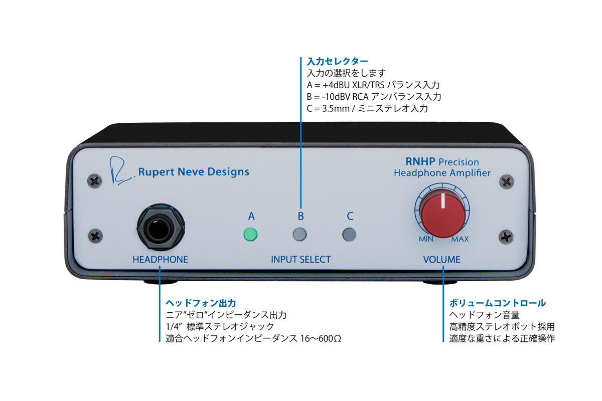 RUPERT NEVE DESIGNS / RNHP ヘッドホンアンプ 【お取り寄せ商品