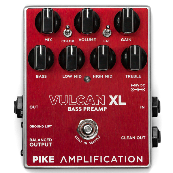 Pike Amplification VULCAN XL ベースプリアンプ - エフェクター