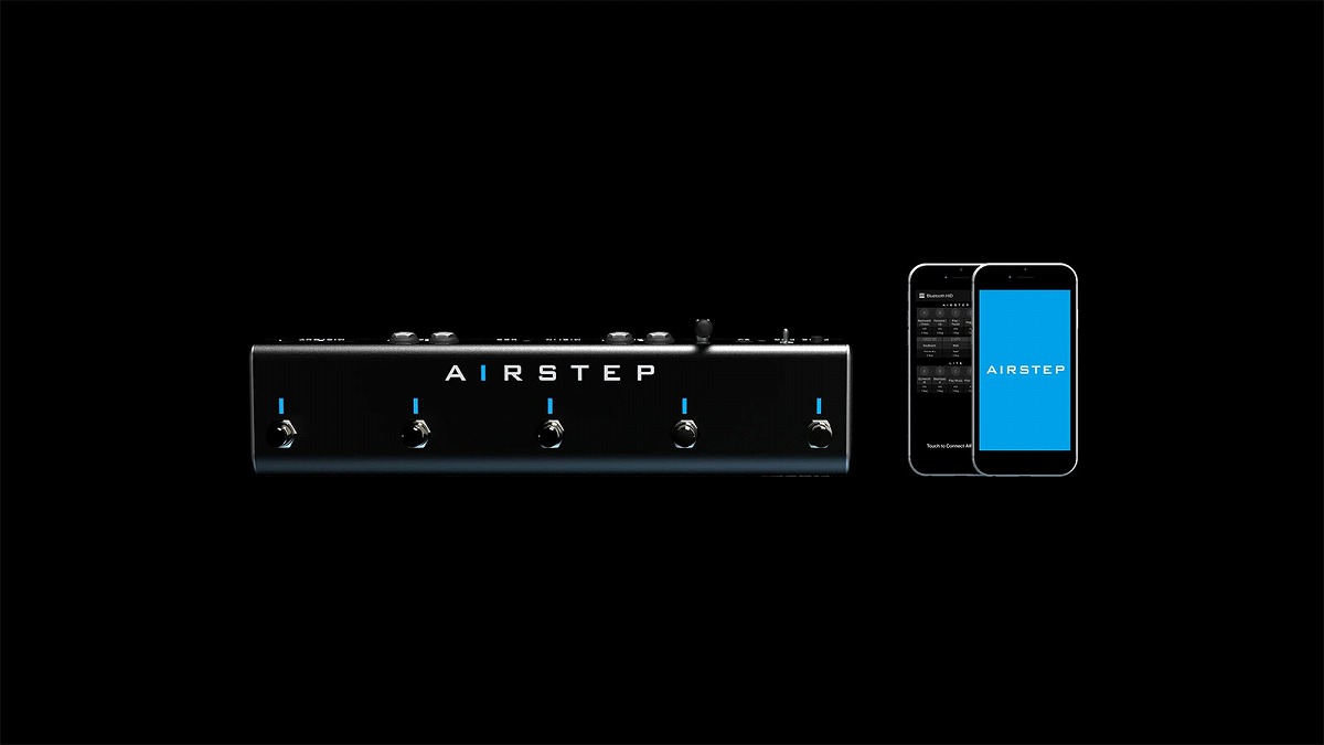 XSONIC AIRSTEP フットコントローラ XSONIC AIRSTEP USB MIDI フットスイッチ Bluetooth フット