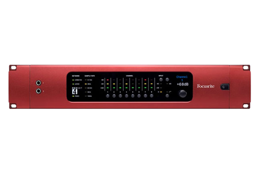 Focusrite フォーカスライト / RedNet 4 (8ch マイクプリ AD