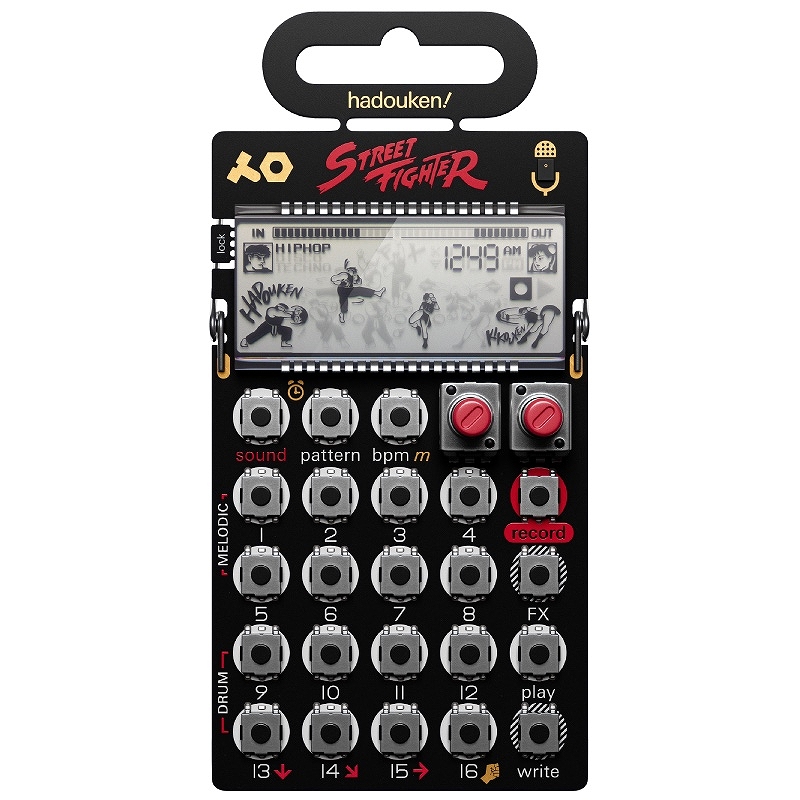 Pocket Operator PO-133【ジャンク品】 Teenage Engineering の pocket operator に Street Fighter