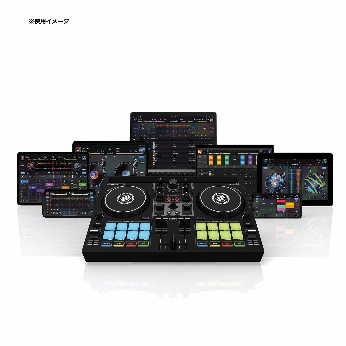 Reloop リループ / BUDDY ポータブルDJコントローラー