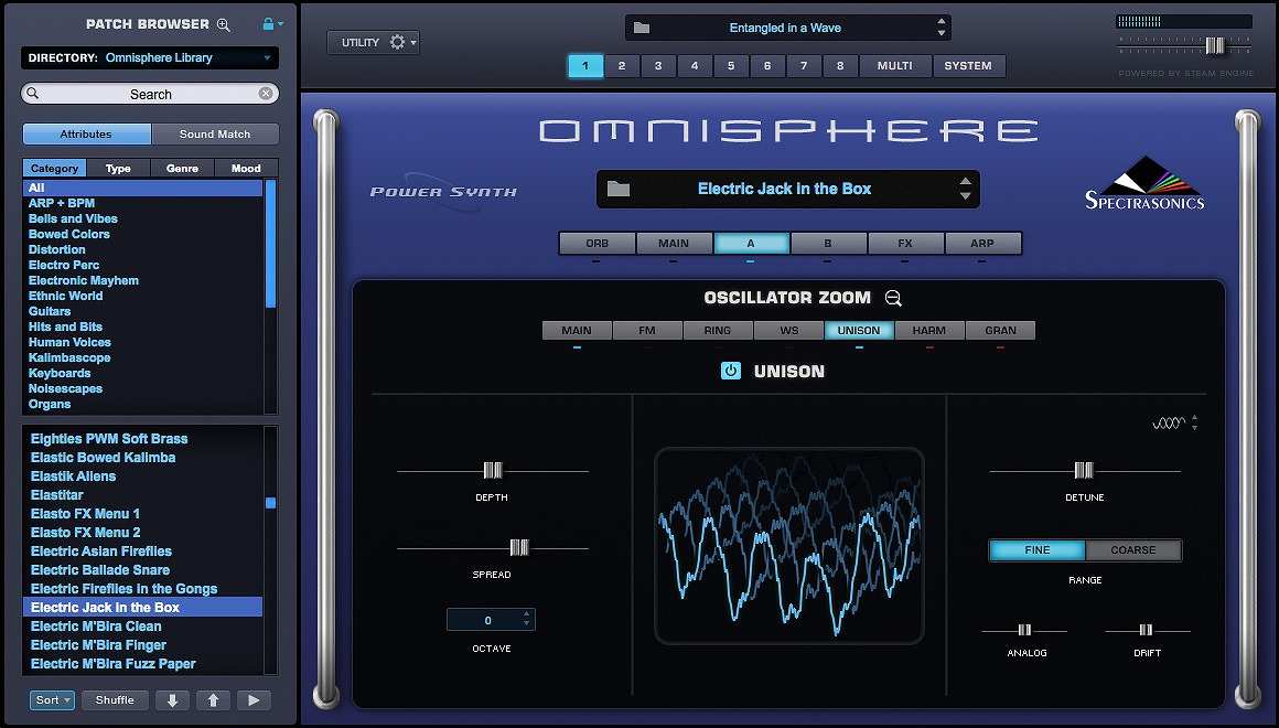 Spectrasonics スぺクトラソニックス / Omnisphere 2 Upgrade Spectrasonics スぺクトラソニックス / Omnisphere 2 Upgrade