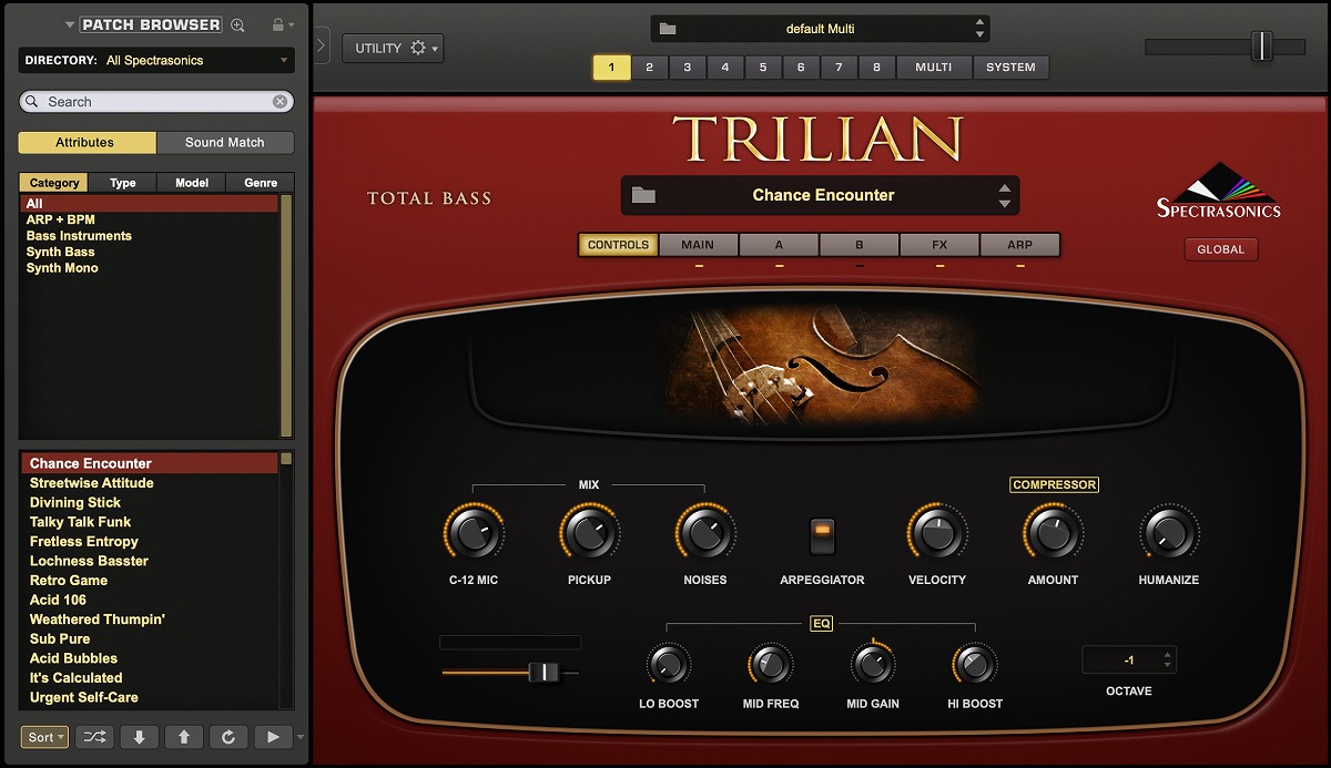 Spectrasonics スぺクトラソニックス / Trilian ベース音源【お