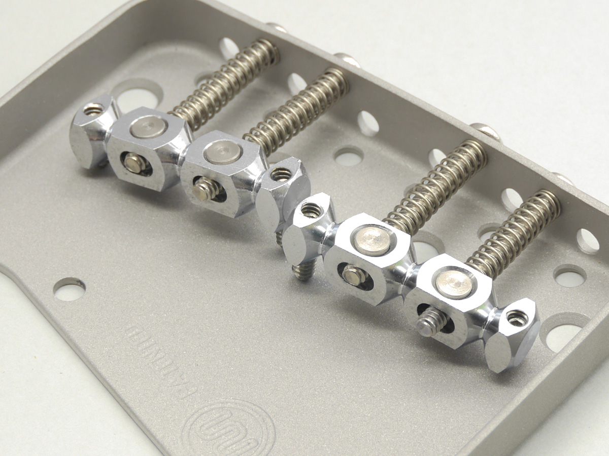 Mastery Bridge M4.2 Telecaster Bridge Chrome Top Screws ブリッジ パーツ マスタリー ブリッジ イシバシ楽器