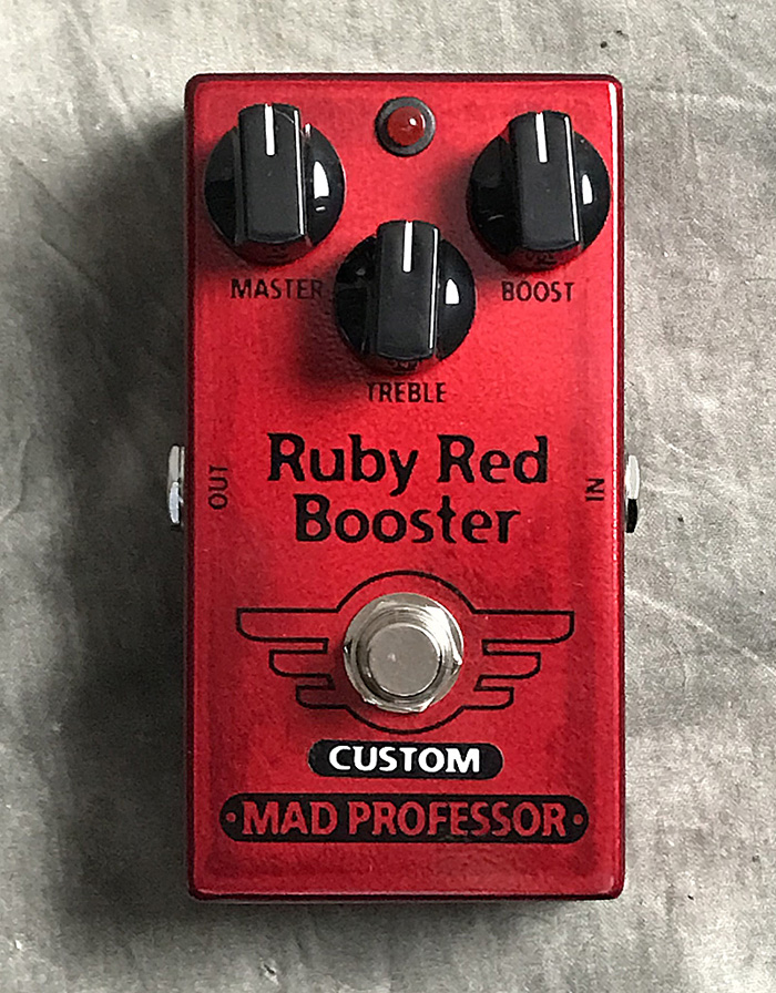 MAD PROFESSOR / Ruby Red Booster "Nashville Hot Mids Solo Boost