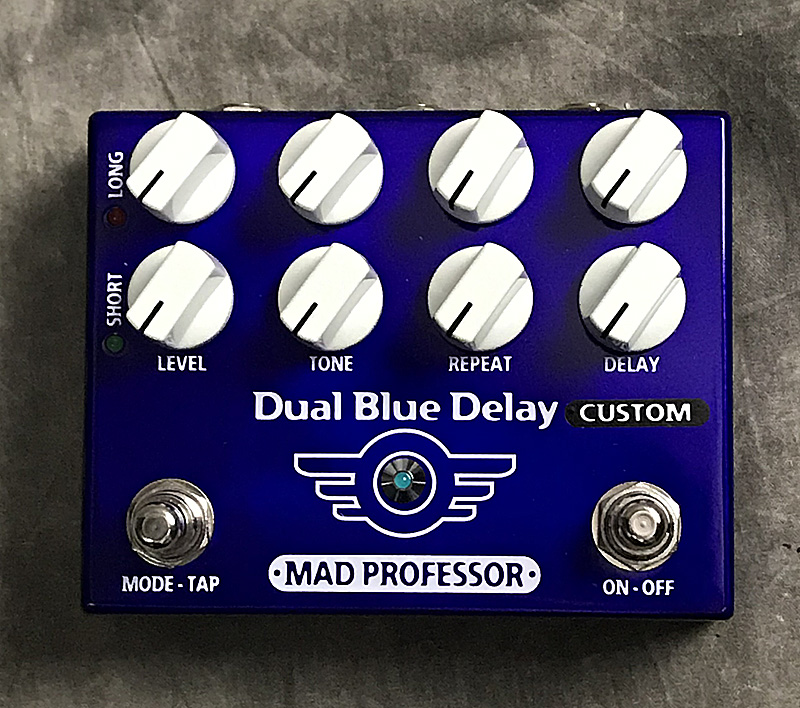 【未使用】Mad Professor Dual Blue Delay