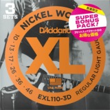 D'addario / EXL110-3DBP Regular Light [ˤ3åȥѥå]