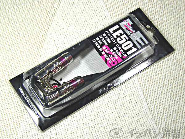 Providence プロヴィデンス / Silver Link Patch Cable LE501 0.5m LL Black | イシバシ楽器