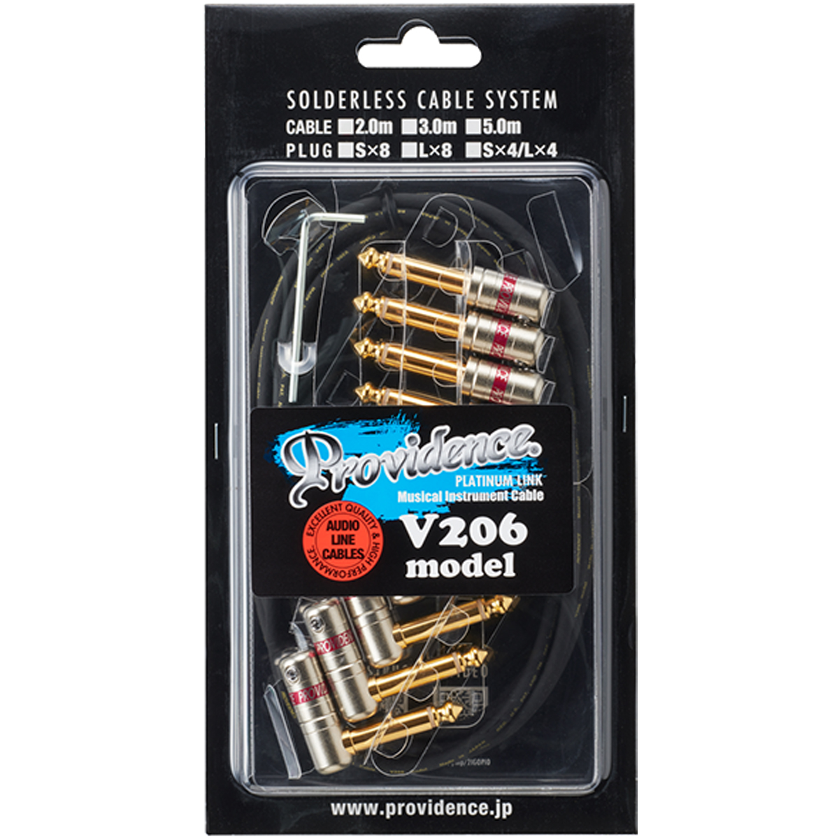 Providence / Platinum Link Cable Kit V206 2m+L Plug×8 | イシバシ楽器