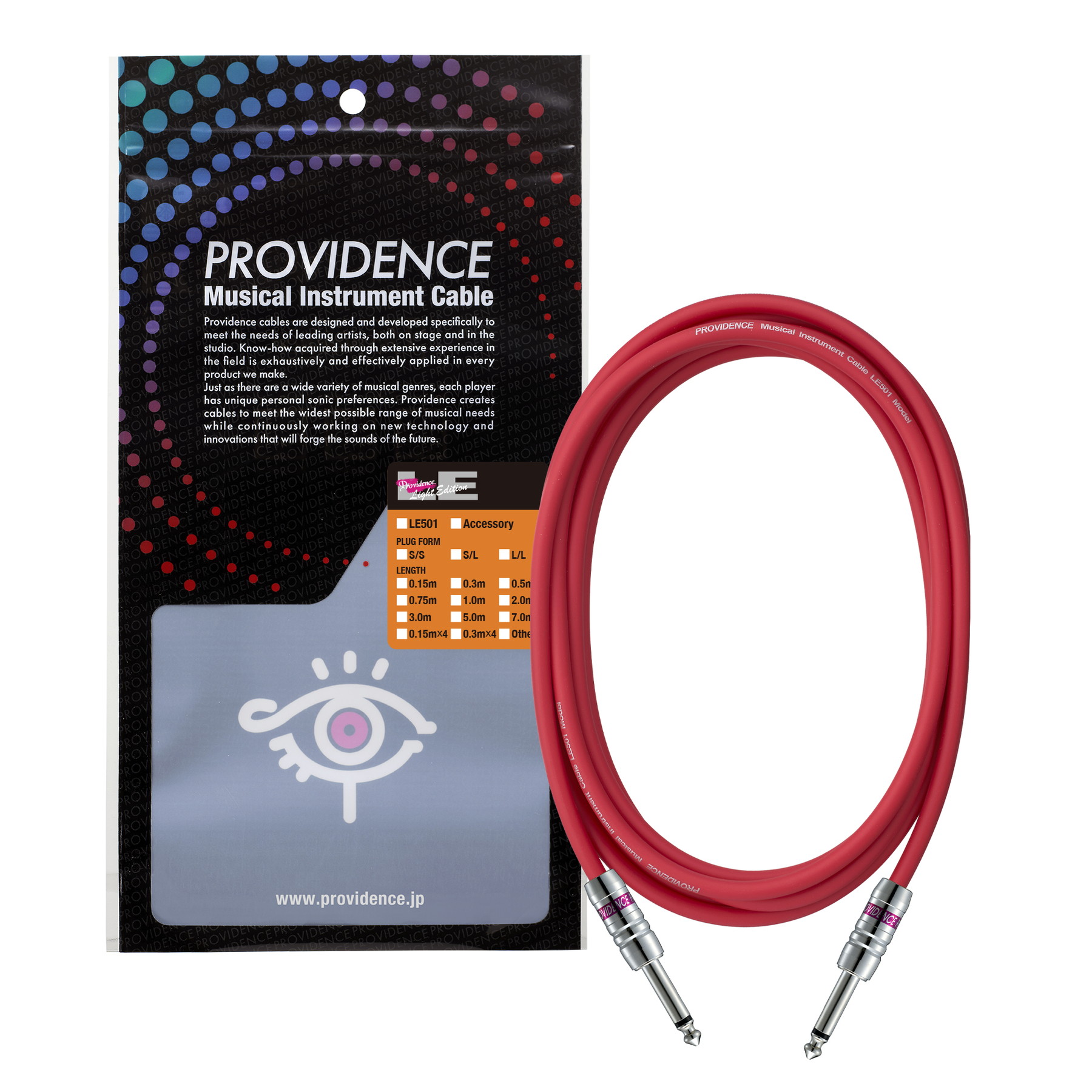 Providence / LE501 3.0m S/S RD Red Straight - Straight